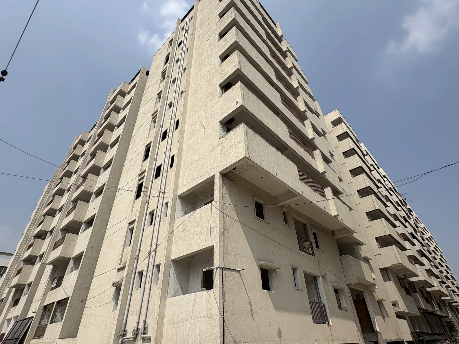 Amrutha Sarovar - Current building elevation