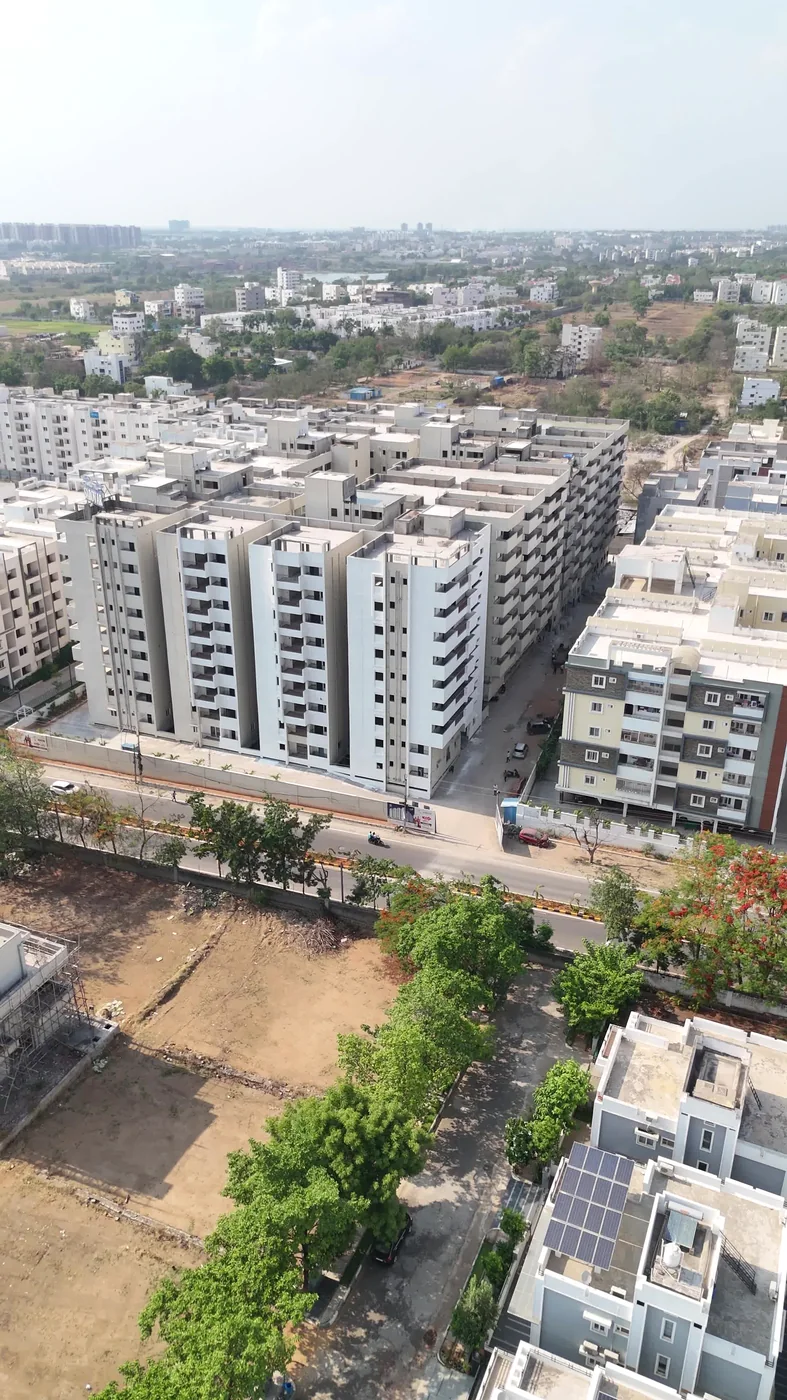 Amrutha Sarovar - Aerial site view
